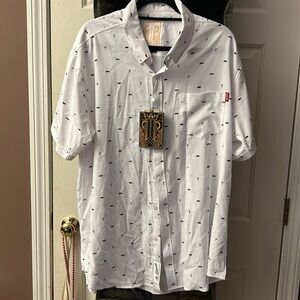 Men’s James Bond dress shirt XXL Rsvlts NWT